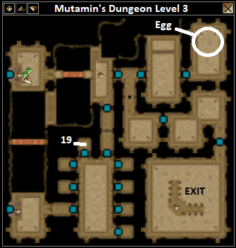 Mutamin Dungeon Lvl 3 Map